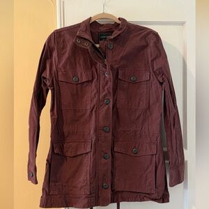 Lucky Brand Burgundy Utility Jacket